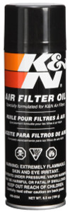 K&N FILTER 99-0504 AIR FILTER OIL 6 OZ AEROS 6-1/2 Ounce; Aerosol Can; Single