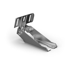 GARMIN ELEC. 010-12784-02 TRANSOM MOUNT BRACKET  FOR LVS32 Use To Mount Transducer To Boat; Compatible With Panoptix?äó LiveScope LVS32 Transducer; Silver; Stainless Steel; With Transom Mount