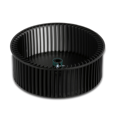 DOMETIC 3313107.033 WHEEL BLOWER Use With Duo-Therm Air Conditioner/ Heat Pump; Squirrel Cage; 8 Inch Diameter; Black