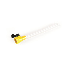 CAMCO 40003 H2O TANK FILLER W/SHUTOFF For Increased Filling Speed and Capacity When Filling Fresh Water Tank; 5/8 Inch Diameter; With Shut Off Valve; With English/ French Language Packaging