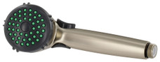 VALTERRA LLC PF276036 HH SHW  BN  1 FCTN Hand-Held; With Single Function Spray Setting; With Trickle Shut-Off; Brushed Nickel Plated; Plastic; With Blister Package