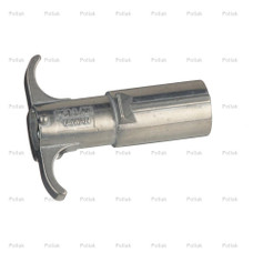 POLLAK 11-402 4-WAY CONNECTOR PLUG Trailer Side; 4 Way Round Plug; 12 To 24 Volts; 35 Amps; Zinc Die Cast Housing