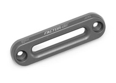 FACTOR 55 00023 HAWSE XTV FAIRLEAD 6' Hawse Style; For Use With Synthetic Rope On UTVs and ATVs; 6 Inch Bolt Pattern; Anodized; Gun Metal Gray; 1 Inch Thick Aluminum; Without Hardware