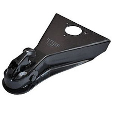 HUSKY TOWING 87079 COUPLER 2' A-FRAME  FLAT LOCK A-Frame; Weld-On; Class III and IV; Weld To Trailers With 50 Degree Angle Frames; 5000 Pound Gross Trailer Weight Capacity; 2 Inch Ball; Flat Lock; Powder Coated; Black