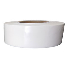 DR.SHRINK DS-702W 2' X 180' 9 MIL WHITE Used To Tape Seams/ Patch Holes And Secure Zipper Access Doors; Synthetic Rubber Based Clear Adhesive; 180 Foot Length x 2 Inch Width x 9 Mil Thickness; Moisture Resistant; White; Oriented Polyethylene; Single