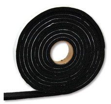 AP PRODUCTS 018-5163410 WEATHER STRIPPING-5/16 Roll; 5/16 Inch Thickness x 3/4 Inch Width x 10 Foot Length; Black; Single