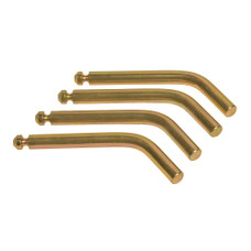HUSKY TOWING 30003 BASE RAIL CLEVIS PIN  BAG/4 4-1/8 Inch Length x 1/2 Inch; Without Clip; Pack of 4