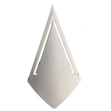 DR.SHRINK DS-LIGHTNING SELF-PIERCING WHITE VENT Provides Airflow Under Shrink Wrap To Keep Covered Products Moisture Free; Lightning Vent; Self-Piercing; 7 Inch Length x 7 Inch Width; White; Single