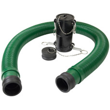 LIPPERT COMP 360784 20' EXTENSION KIT FOR WAS 20 Foot Extended Length; 5 Foot 6 Inch Compressed Length; Green; Vinyl; With Double Female Cam Lock Adapter Kit 363201