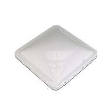 DOMETIC K1020-81 DOME KIT- WHITE POLYCARB Hinge With Rivets; White