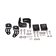 TRAILFX HRDWRKT6 HARDWARE KIT LED LIGHT BARS Replacement Mounting/ Hardware Kit; For TrailFX Double Row Black Edition LED light Bars; 304SS Brackets With Black Powder Coat Finish; Bottom And Side Mounting/ 304SS Hardware