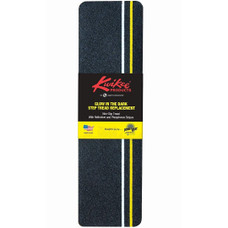 LIPPERT COMP 379600 RETAIL PACKAGING - GLOW I Self Adhesive; 21 Inch Width; Black With Yellow Glow In The Dark Strip; Replacement