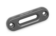 FACTOR 55 00024 HAWSE XTV FAIRLEAD 4.875' Hawse Style; For Use With Synthetic Rope On UTVs and ATVs; 4.875 Inch Bolt Pattern; Anodized; Gun Metal Gray; 1 Inch Thick Aluminum; Without Hardware