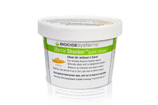 BIOCIDE 3237 MARINE SHOCKER Free Standing Tub; Unscented; Single; With English Packaging; Chlorine Dioxide Vapors Services Up To 250 Cubic Foot Interior Space