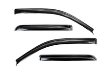 TRAILFX 4738H TFX WNDW VT 4PC F150 EXT 04-14 Low Profile; Tape-On; Smoke; Acrylic; Set of 4