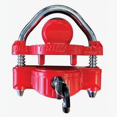 TRIMAX UMAX25D UNIVERSAL NARROW BODY    STEEL SHAC Hitch Ball And Clamp Type; 1-7/8 Inch To 2-5/16 Inch; Red; Steel Shackle; Single