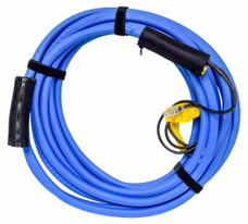 VALTERRA LLC W01-5350 HEATED WATER HOSE  1/2' Heated; 1/2 Inch Internal Diameter; 160 PSI; 50 Foot Length; Suitable For Drinking Water; BPA/ Phthalate And Lead Free; Blue; With Zippered Insulation Cuffs At Each End