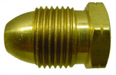 AP PRODUCTS ME1691 HARD NOSE POL PLUG Male Hard Nose POL (Prest-O-Lite) Plug; Brass