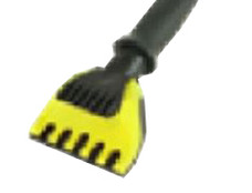 HOPKINS 14120Y 11' POLAR VORTEX YELLOW SCRAPER-TRA Ice Chipper/ Frost Removal Head; 11 Inch Length; With Rubber Grip; Yellow and Black; Plastic; Single