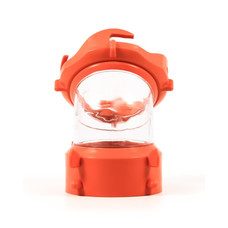 CAMCO 39847 RHINOFLEX 45 DEGREE For Connecting Sewer Hose to Dump Station; 45 Degree Swivel Lug and Bayonet Fittings; Clear