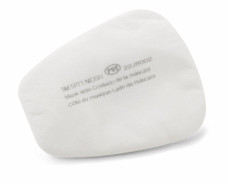 3M 07194 PARTICULATE FILTER For 3M 6000 Series Cartridges/ 3M 603 Filter Adapter/ 3M 501 Filter Retainer And Reusable Respirators; Filters Out Asbestos/ Mold/ Silica/ Particulate/ Oil And Non-Oil Aerosol; White; Polyester; P95 NIOSH Approved; Single