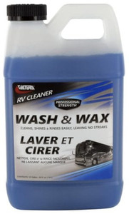 VALTERRA LLC V88544 RV WASH & WAX  64OZ BOTTL Liquid; With Wax; 64 Ounce Bottle