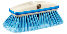 STAR BRITE 040162 MEDIUM DLX.BRUSH BLUE 8' Rectangular Brush Head; 8 Inch Length; Head Attachment Only; Without Hose Connection; Blue Medium Star Prene Bristle; Without Soap Dispenser; With US Label