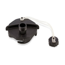 CAMCO 39463 SEWER CAP W/HOSE CONN 3' Bayonet/Connector; With Hose Connection; Packaged