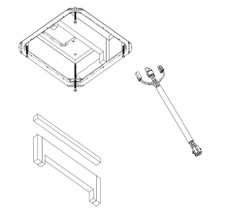 COLEMAN RVP 8530A5221 CARRIER HP CONTROL CONV KIT Adapts A Carrier Remote Heat Pump Ceiling Assembly To Be Used With A Coleman Roof Top Heat Pump; With Hardware