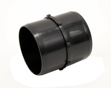 VALTERRA LLC F02-2025BK HOSE COUPLER STR 3' BLACK For Connecting Two Drain Hoses Together; Straight Drain Hose Coupler; 3 Inch Hose To 3 Inch Hose; Black
