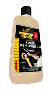MEGUIARS WAX M0916 #09 SWIRL REMOVER 16OZ. Removes Light Swirls and Adds Gloss Clarity; Liquid; 16 Ounce; Single