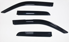 TRAILFX 4809H TFX WNDW VT 4PC RAM 1500 QUAD 19-23 Low Profile; Tape-On; Smoke; Acrylic; Set of 4