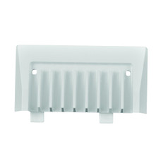 ATTWOOD MARI 1438F1 VENT-CTR(WHITE) Center Section; For 4 Inch Inside Diameter Ventilation Systems Using One Or More 1348 Collector Boxes; Hull Mounted Modular Vent; White; Plastic; With Fasteners; ABYC Standard Approved