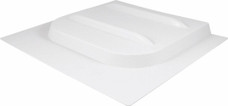 VALTERRA LLC A77014 E SERIES SCRN DOOR SLIDE Replacement For Elixir Screen Doors; 12-1/8 Inch Height x 10-3/4 Inch Width; With Stop; White; Plastic