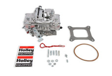 HOLLEY 0-80457S 0-80457S CARB ZINC FINISH 4 Barrel; 600 Cubic Feet Per Minute (CFM); Square Bore Flange; Electric Choke; Vacuum Secondaries; Gasoline; Shiny Zinc