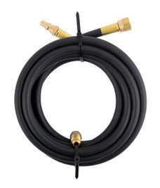 AP PRODUCTS ME35QL WEBER Q GRILL CONVERSION KIT Allows Use Of A Weber Q Grill To Connect To Low Pressure System; 12 Foot Hose With 3/8 Inch Male Flare x 1/8 Inch Female Pipe Thread Adapter