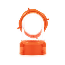 CAMCO 39857 RHINOFLEX 90 DEGREE For Connecting Sewer Hose to Dump Station; 90 Degree Swivel Lug and Bayonet Fittings; Clear