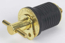 MOELLER 020899-10 1' BRASS TURN-TITE Turn-Tite Bailer Plug; 1 Inch; Brass; Single