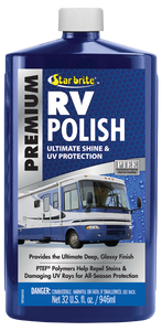 STAR BRITE 075732PW PREMIUM RV POLISH WITH PTEF 32 OZ. Gel; 32 Ounce Bottle; With PTEF Polymers; With US Label