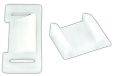 JR PRODUCTS 71005 CABINET DRAWER LOCK Use To Keep Cabinet Or Desk Drawer From Being Completely Removed By Accident; With Mounting Screws; Set Of 2