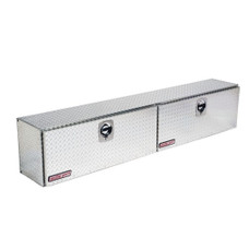 WEATHERGUARD 390-0-02 ALUMINUM HI SIDE-CLR Top Side; 2 Doors; Diamond Tread; Bright; Aluminum; 90-1/4 Inch Length x 13-1/4 Inch Width x 16 Inch Height