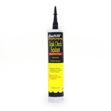 LIFE INDUST. 1252 TEAK DECK SEALANT 10.6 FL.OZ. CART. For Teak Deck Seams; Less Than 24 Hour Dry Time; 10.5 Ounce Cartridge; Single; Resistant To Teak Cleaners/ Teak Oils/ Gasoline And Diesel Fuel