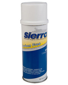 SIERRAMARINE 18-9570-0 CARBON FREE AEROSOL Fuel System Cleaner; For Gasoline; 12 Ounce Aerosol Can; Single; Use To Clean Intake Ports/ Valves/ Pistons And Combustion Chambers; Carbon Free