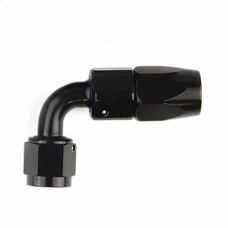 SPEEDFX 511090BK -10AN X 90  BLK HOSE END Full Swivel; -10AN; 90 Degree; Anodized; Black; Aluminum; Single