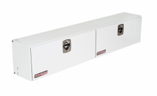 WEATHERGUARD 291-3-02 STEEL SUPER HI SIDE-WHT Top Side; 2 Doors; Smooth; White; Steel; 90-1/4 Inch Length x 16-1/4 Inch Width x 18 Inch Height