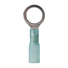 ANCOR 311603 16-14 3/8' HEATSHRINK RING 3 3/8 Inch Ring Terminal; 16-14 Gauge Wire; Tinned Copper Connector/ Heat Shrink Insulation; Pack Of 3