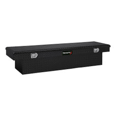 TRAILFX 110702 69' BLK SINGLE LID C/O Crossover Standard; Single Lid With Struts; Powder Coated; Black; 16 Gauge Aluminum; 19-1/4 Inch Length x 69 Inch Width x 13-1/2 Inch Height; 8.8 Cubic Foot Capacity; With Plastic Tray