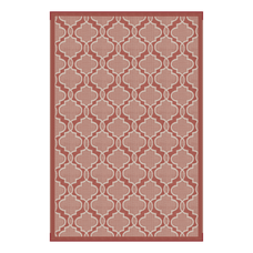 LIPPERT COMP 2021028029 LIPPERT ALL WEATHER 8'X12' TERRACOT 12 Foot Length x 8 Foot Width; Terracotta; Polypropylene; Reversible Fabric; UV/ Mold/ Mildew Resistant; Without Grommets/ Stakes; With Corner Loops For Optional Tie-Down And Carry Bag