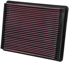 K&N FILTER 33-2135 PANEL FLTR SEE APPL.GUIDE Washable; Red; Cotton Gauze; Panel; 12-1/2 Inch Length x 9-7/8 Inch Width x 1-5/8 Inch Height