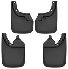 HUSKYLINER 56946 MG COMBO TACOMA 16-17 Direct-Fit; Set of 4; Contoured; Without Logo; Black; Thermoplastic; Screw On